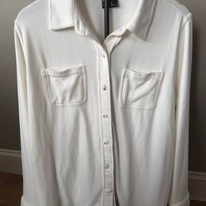 Soft Women’s White Button up